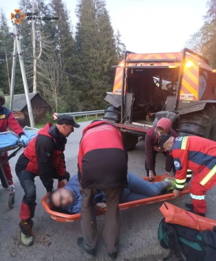 У Карпатах травмувався волинянин – допомогли рятувальники