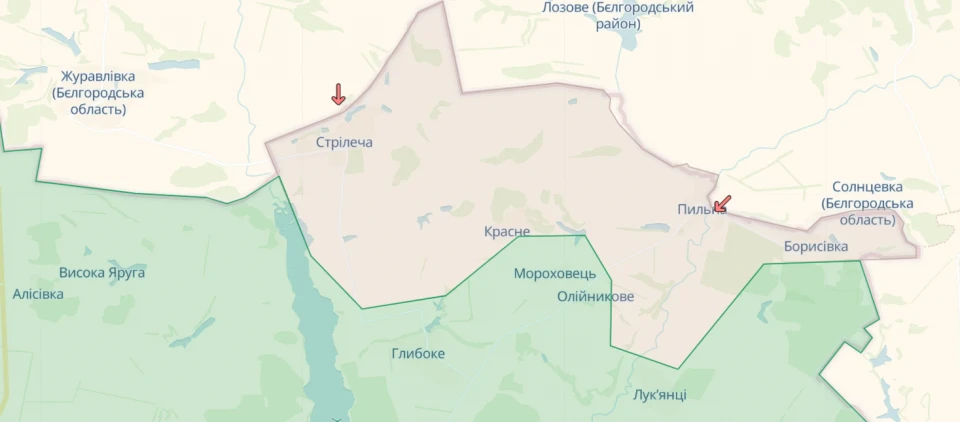 На півночі Харківщини бойові дії охопили вже восьме село