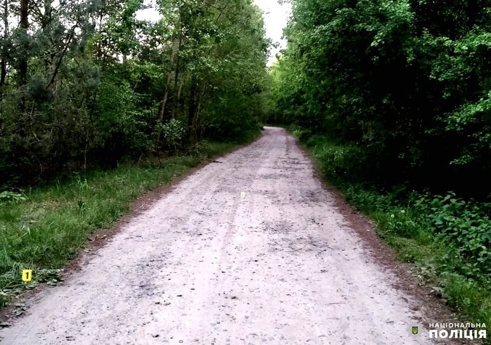 дорога, де збили дитину