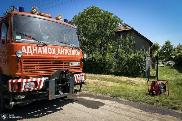 Під час пожежі на Закарпатті загинув 46-річний чоловік