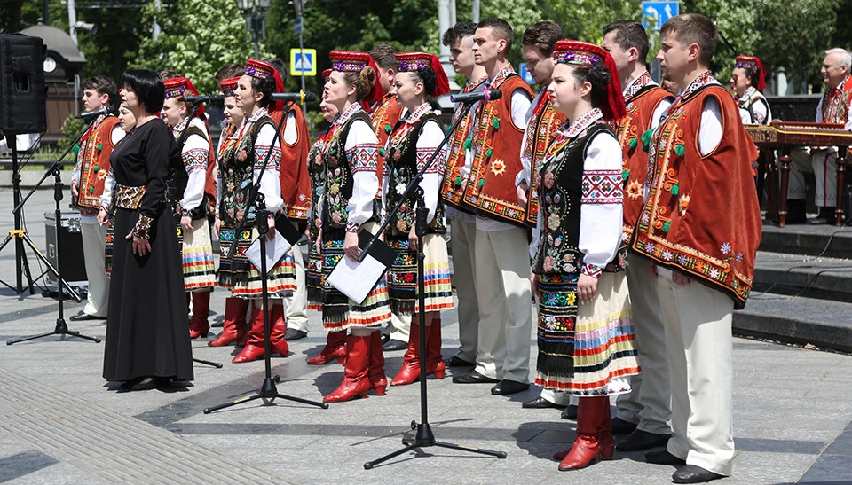 виступ "Верховини" до Дня Героїв, Львів