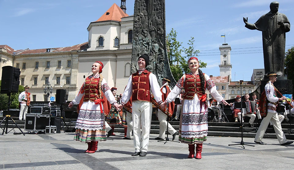 виступ "Верховини" до Дня Героїв, Львів