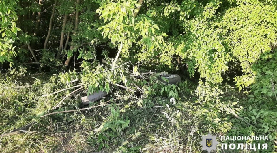На околиці Черкас мотоцикліст з пасажиром влетів у дерева