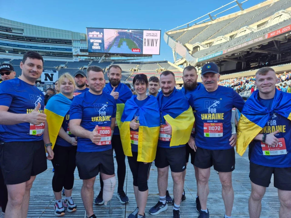 Українські військові взяли участь в щорічному забігу Soldier Field 10, в Чикаго