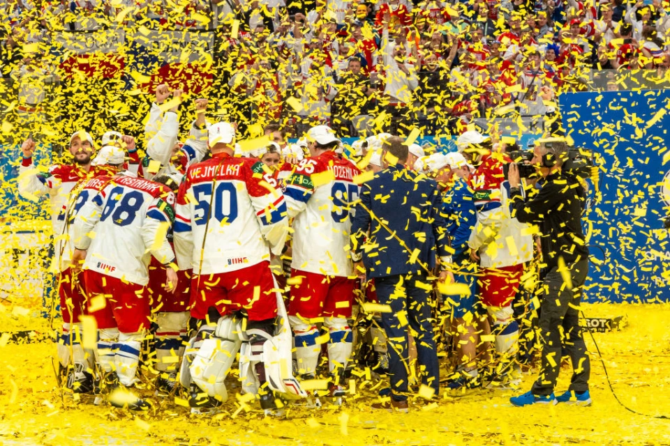 Збірна Чехії - чемпіон світу - 2024 з хокею