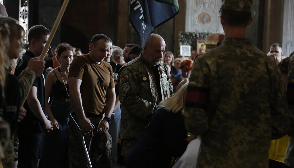 прощання із госпітальєркою Іриною Цибух у Львові
