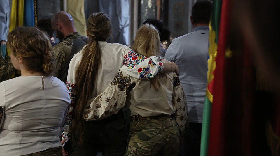 прощання із госпітальєркою Іриною Цибух у Львові