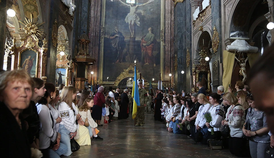 прощання із госпітальєркою Іриною Цибух у Львові