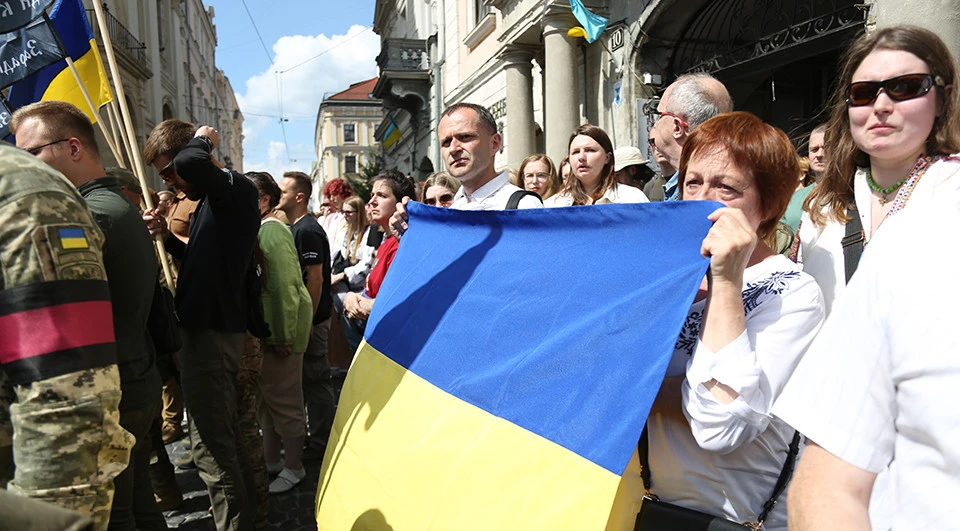 прощання із госпітальєркою Іриною Цибух у Львові