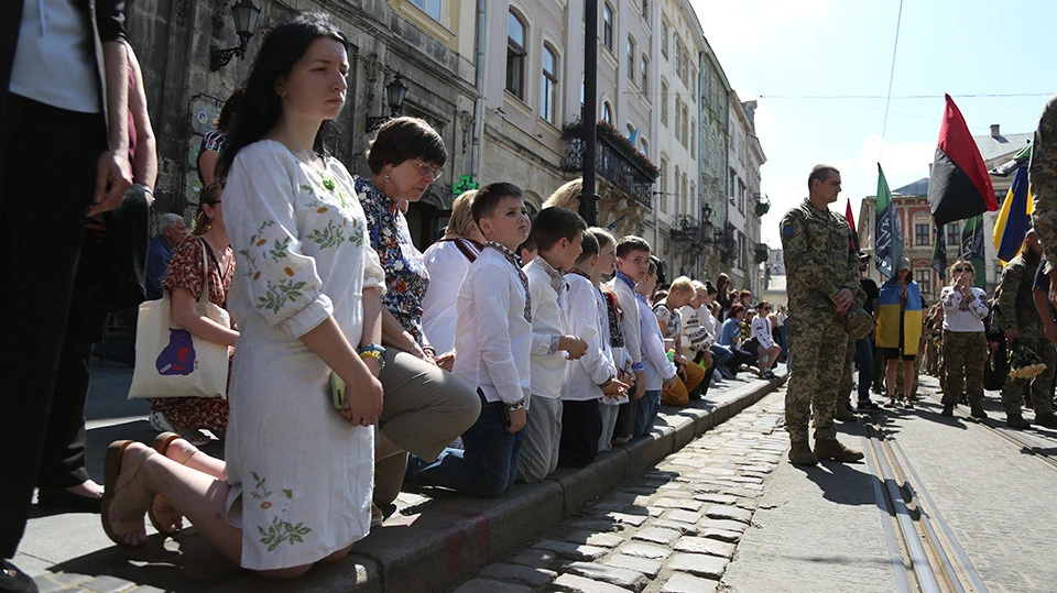 прощання із госпітальєркою Іриною Цибух у Львові
