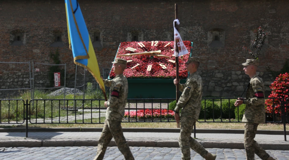 прощання із госпітальєркою Іриною Цибух у Львові