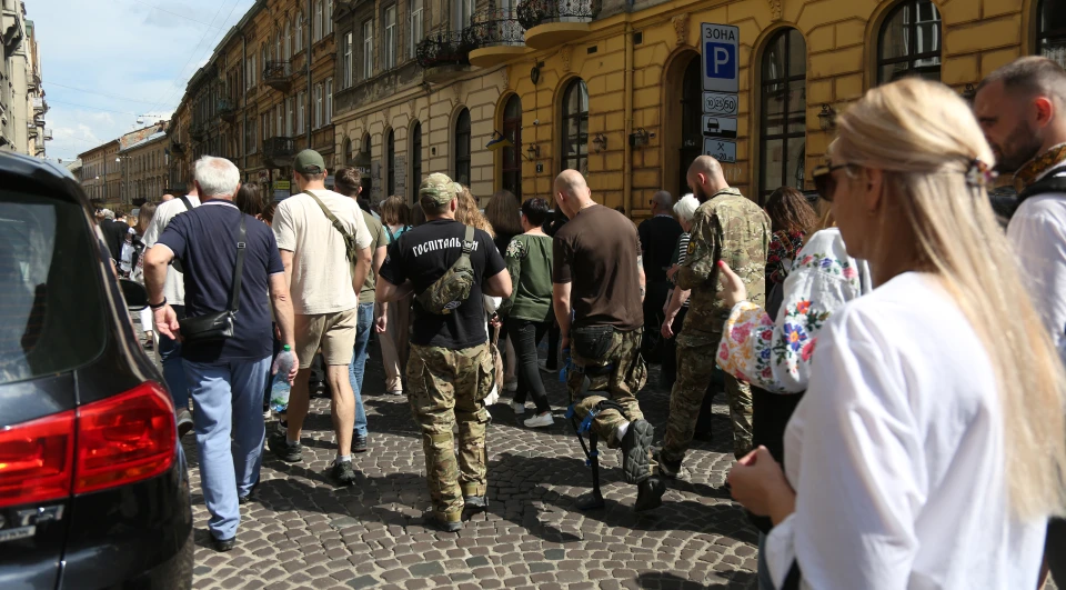прощання із госпітальєркою Іриною Цибух у Львові