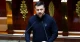 Володимир Зеленський під час виступу в парламенті Франції