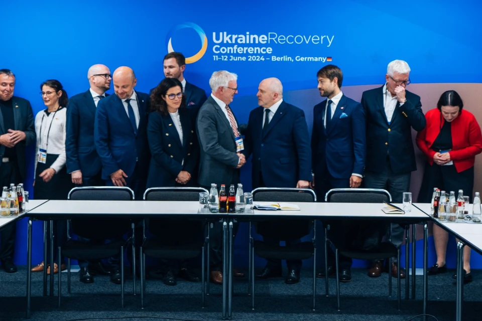 Павел Коваль у Берліні на конференції з відновлення України