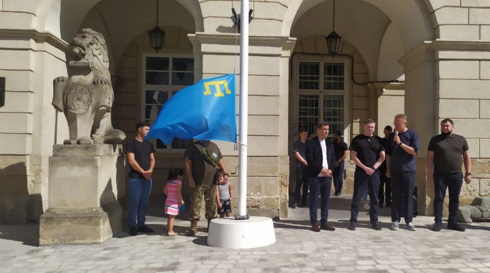 відзначення Дня кримськотатарського прапора у Львові