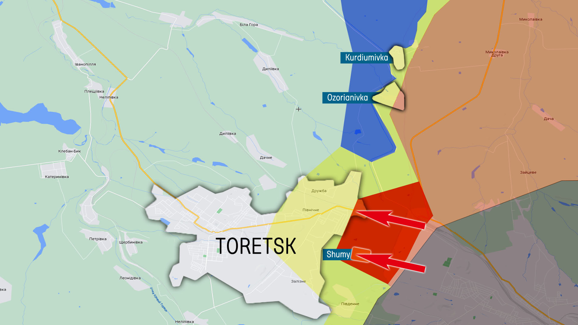 War in Ukraine Russian forces develop offensive in Toretsk direction