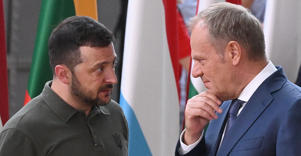 Володимир Зеленський і Дональд Туск