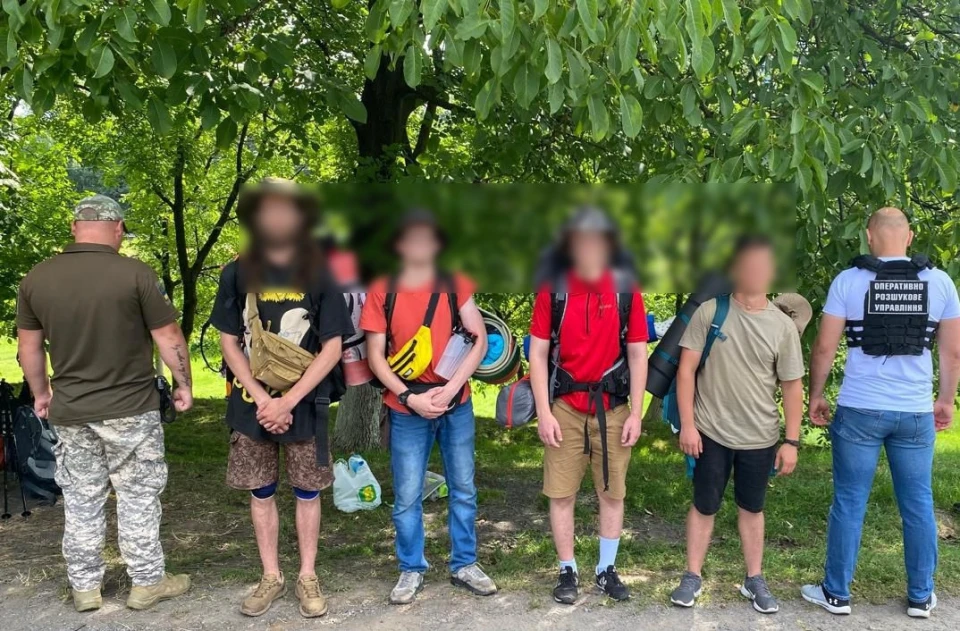 На Закарпатті впіймали групу ухилянтів