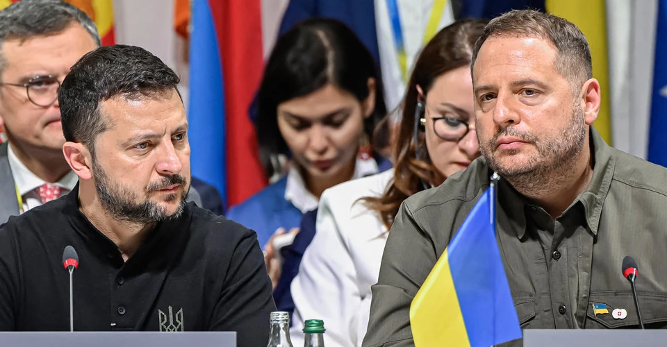 Володимир Зеленський і Андрій Єрмак