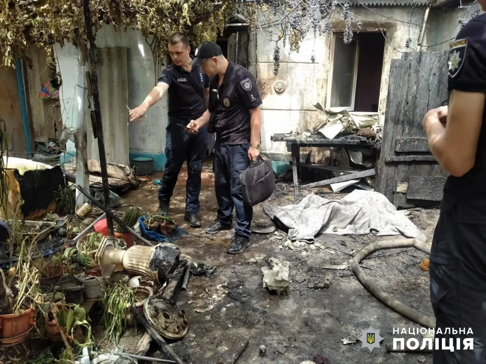 на фото поліція на місці трагедії на Одещині, де загинув підліток