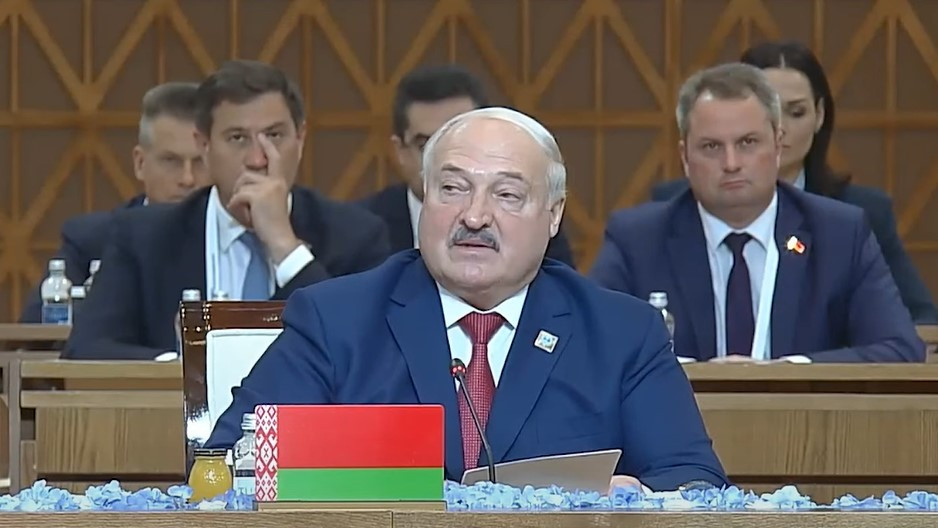 Олександр Лукашенко на саміті ШОС в Астані (4 липня 2024 року)