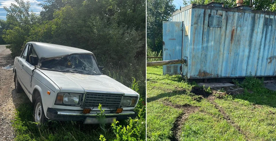 На Хмельниччині 20-річна водійка в'їхала в газорозподільчий пункт: наслідки