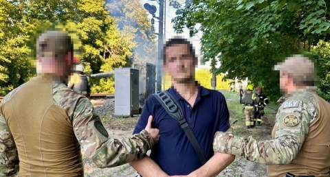 Влаштовували підпали на залізниці: на Рівненщині й Харківщині затримали ймовірних диверсантів ФСБ