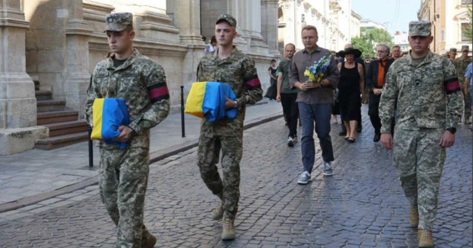 перепоховання праху Євгена Штендери у Львові