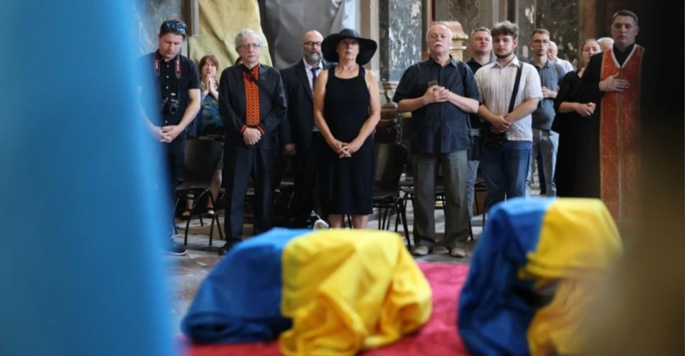 перепоховання праху Євгена Штендери у Львові