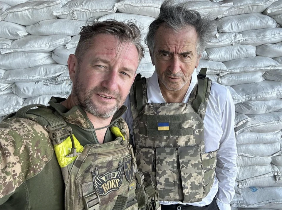 Сергій Жадан і Бернар-Анрі Леві