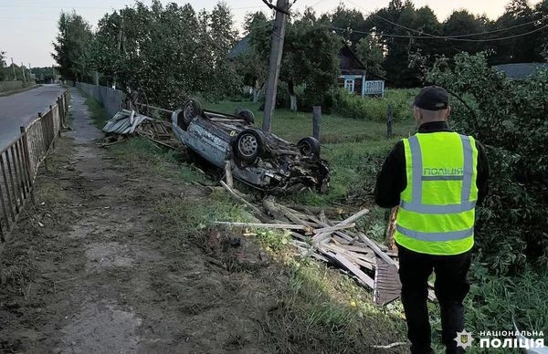 На Рівненщині 19-річний водій Audi злетів у кювет і загинув