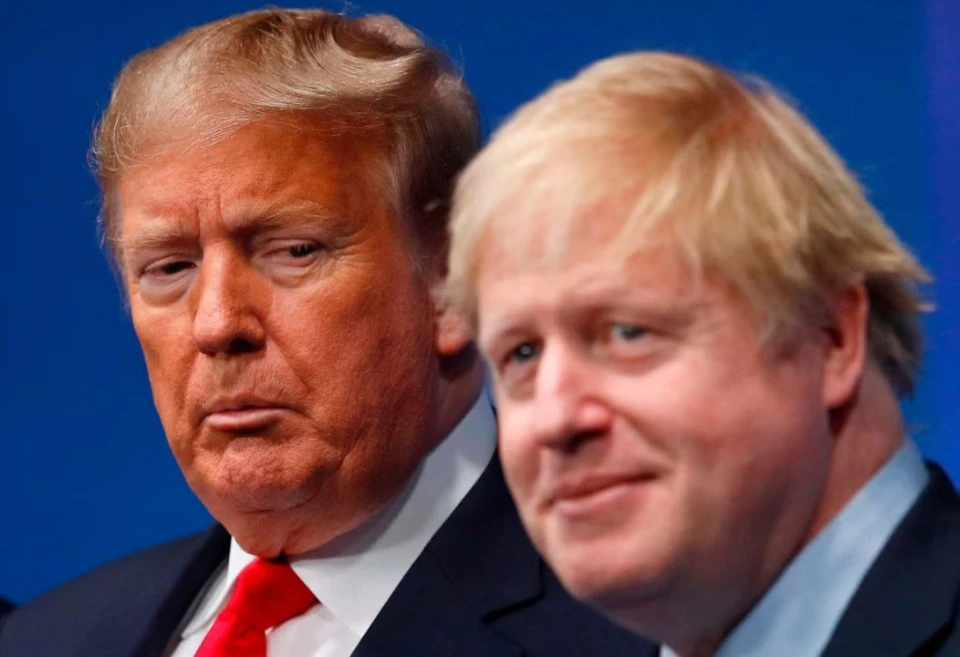 Дональд Трамп та Борис Джонсон