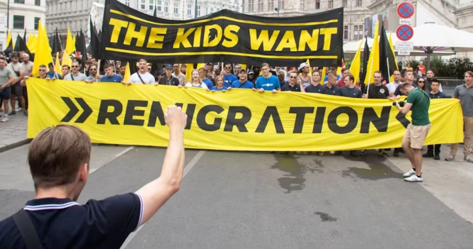 Права акція Remigration (Відень, Австрія. 20 липня 2024 року)