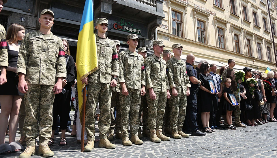 похорон Ірини Фаріон у Львові