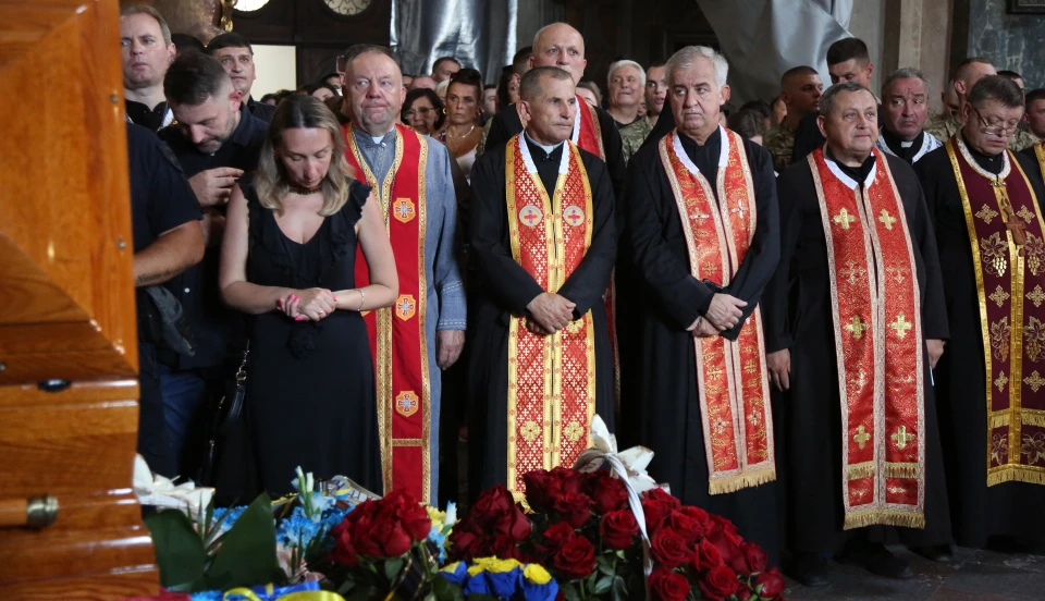 похорон Ірини Фаріон у Львові