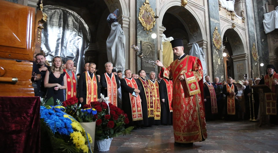 похорон Ірини Фаріон у Львові