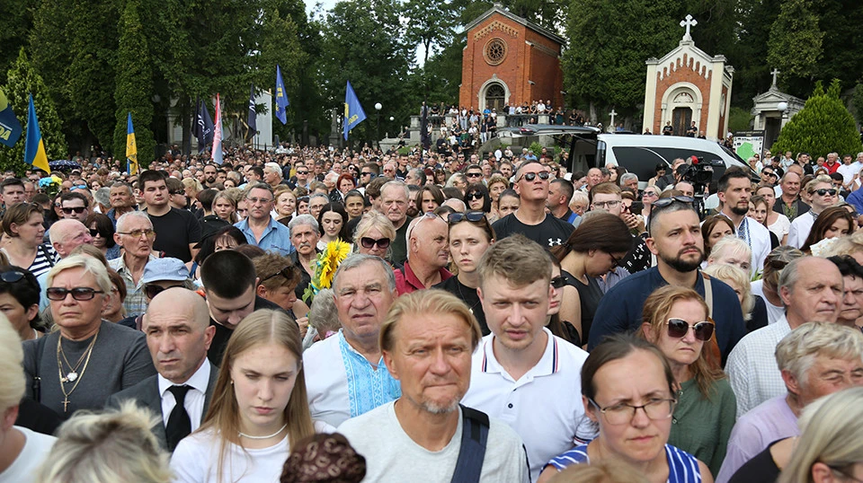 похорон Ірини Фаріон у Львові