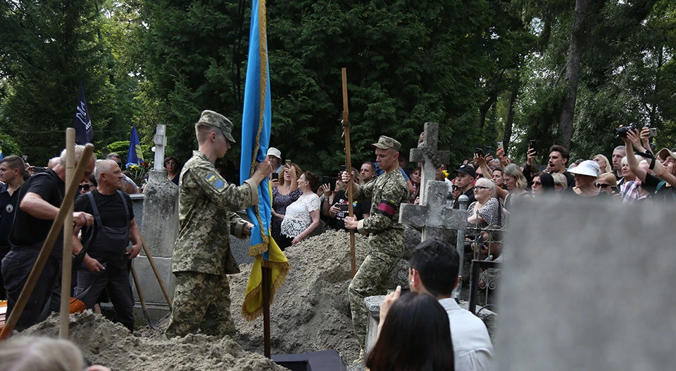 похорон Ірини Фаріон у Львові