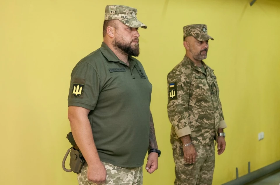 Підполковник Олег Могульський та полковник Леонід Хода