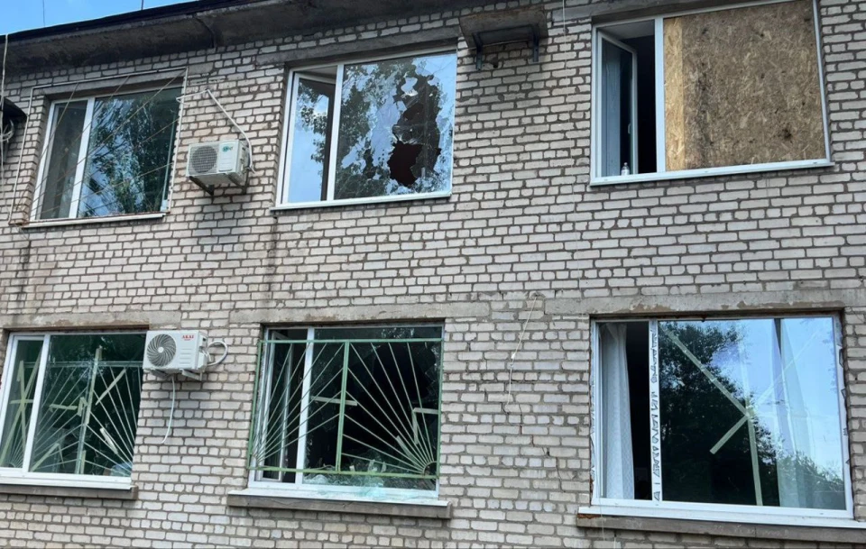 Нікополь. Наслідки удару