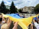 На Волині розгорнули найбільший вʼязаний прапор України