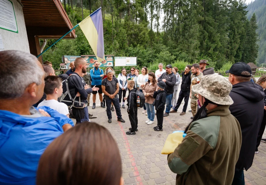 похід на гору Чорна Ріпа