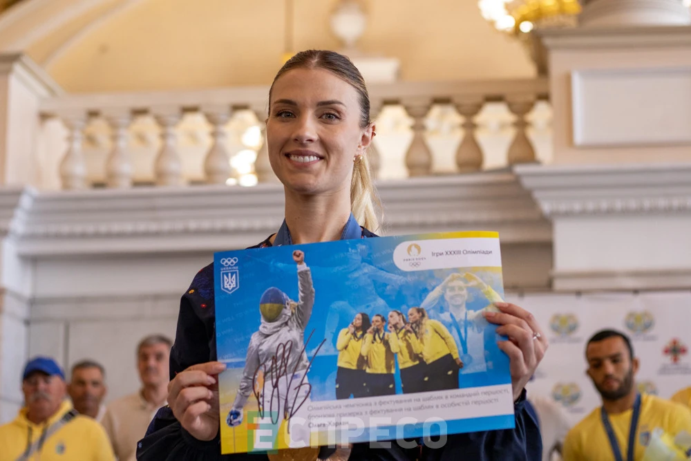 Дворазова олімпійська чемпіонка з фехтування на шаблях Ольга Харлан