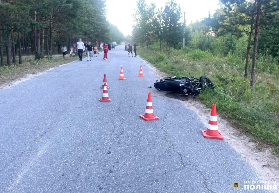 На Рівненщині зіткнулися два мотоцикли