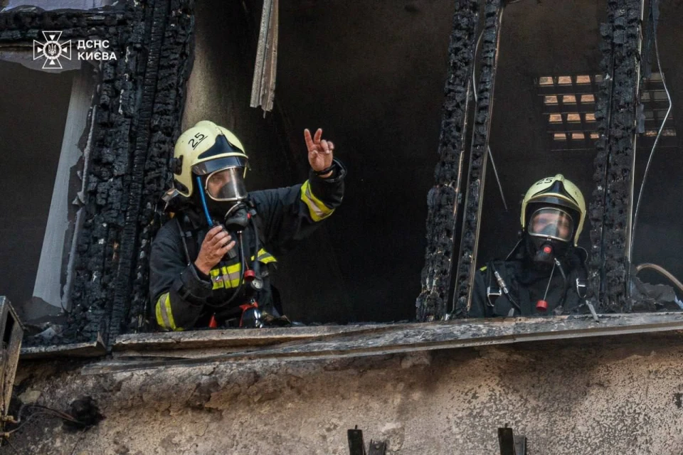 Пожежа у Києві