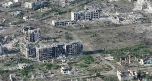 Воїни 24-ї ОМБр показали, як виглядає знищений росіянами Часів Яр на Донеччині