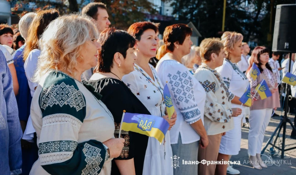 освячення прапора у Франківську