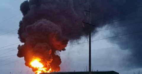 пожежа у Ростовській області