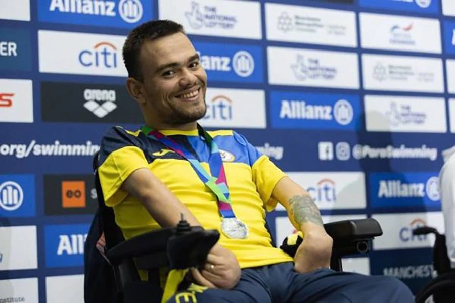 Український плавець Антон Коль