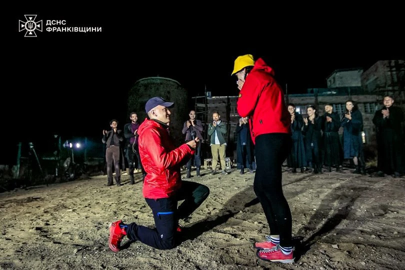 освідчення на вершині